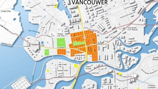 Map of East Vancouver street layout and zones.
