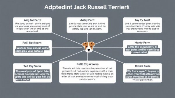 Diagram on Jack Russell Terrier puppy adoption options and rescue benefits.