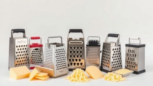 Variety of best cheese graters for families on display