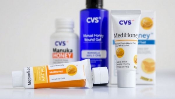 CVS Wound Gel and MediHoney products displayed, highlighting risks.