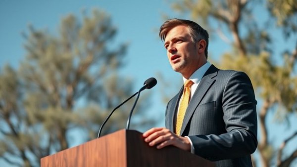 B.C. electricity competition for AI and data centres speech under blue sky.