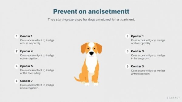 Infographic on dog exercise tips for apartment living.