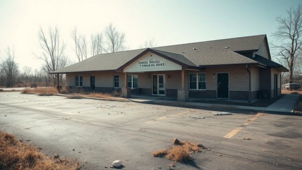 Neglected Colorado funeral home highlighting abuse allegations.