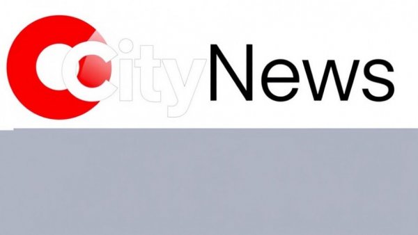 CityNews logo on modern red and white background.