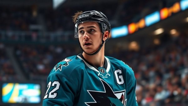 San Jose Sharks player focused on playoff push during game