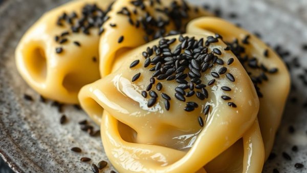 Austrian Mohnnudeln recipe - noodles with poppy seeds on a plate.