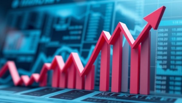 Graph depicting mortgage rate trends today.
