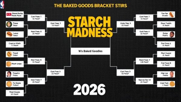 Starch Madness 2026: The Baked Goods Bracket