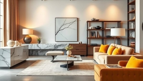 Modern statement furniture ideas 2026 in stylish home settings.