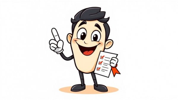 Cartoon quiz character with checklist, Are You Ready to Retire at 67