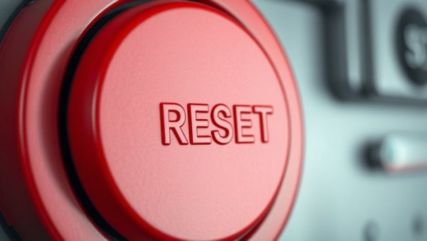 Red reset button symbolizing reset social security benefits.