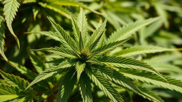 Close-up of drying cannabis leaves representing Denver news