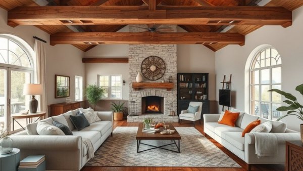 Four cozy living room ideas featuring seating and fireplaces for 2026.
