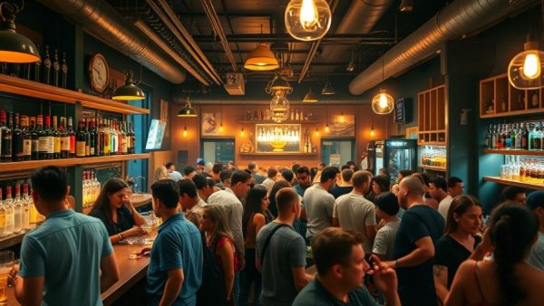 Best Bar in Canada featuring vibrant interior and lively atmosphere.