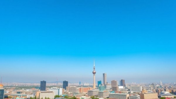 Tehran skyline with Milad Tower symbolizing Iran U.S. ceasefire talks.