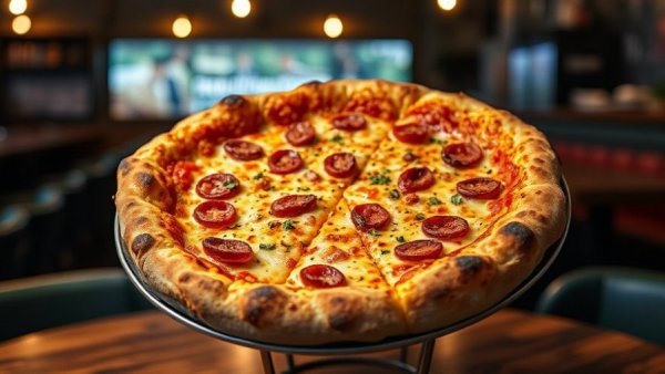 Artisanal pizza at chef-driven restaurant in Denver