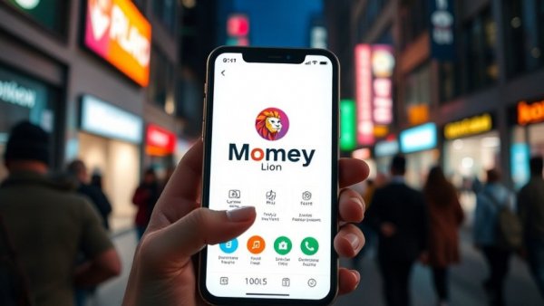 Bright MoneyLion cash advance app screen with user interaction