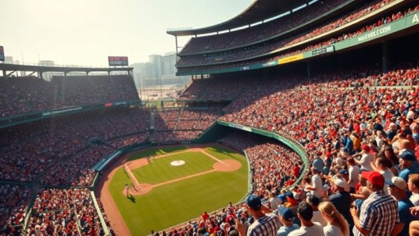 Vancouver baseball stadium filled with fans on a sunny day for MLB expansion team bid.