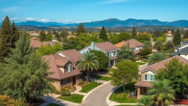 Charming Colorado suburban neighborhood with mountains, reflecting on foreclosure rates.