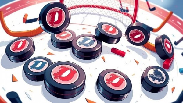 Colorado hockey fans will love this dynamic hockey illustration.