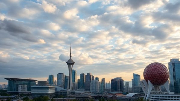 June events in Vancouver BC with Science World background.
