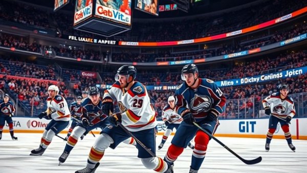 Florida Panthers Stanley Cup Final history with players in action.