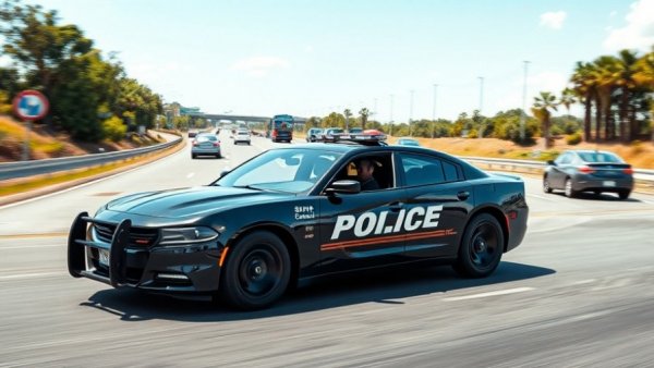 State trooper vehicle on highway offering professional advice