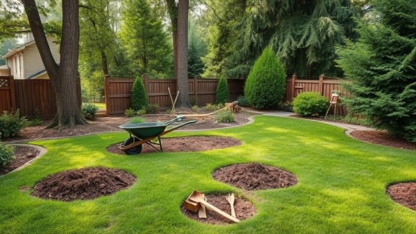 Home improvement Vancouver: Early stage backyard garden project