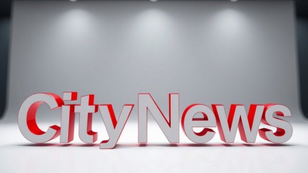 CityNews logo on modern red and white background.