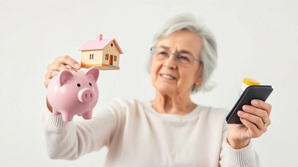 Elderly woman contemplating financial retirement planning in Vancouver