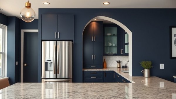 Modern kitchen in a home improvement project in Vancouver.