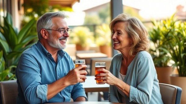 Couple relaxing on a terrace, best value destinations for retirement.