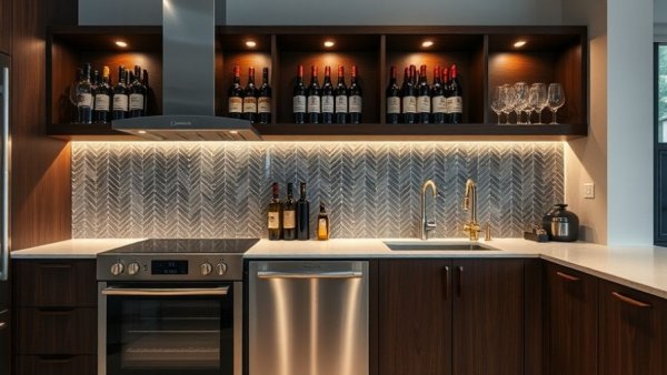 Modern Vancouver kitchen renovation with stainless steel appliances.