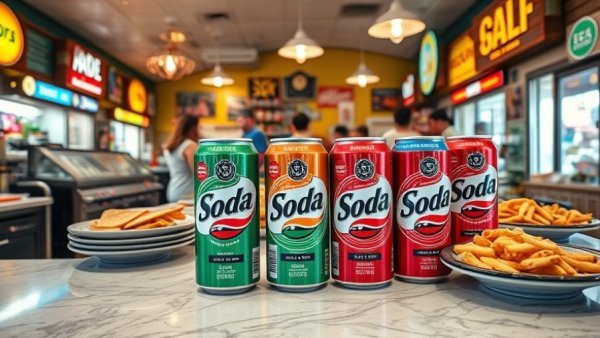 Schwartz Deli local soda alternative with deli counter and food