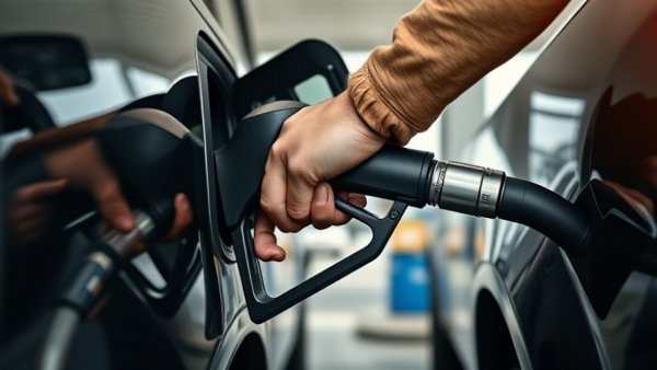 Refueling a truck with $4 gas impacts cost of driving.