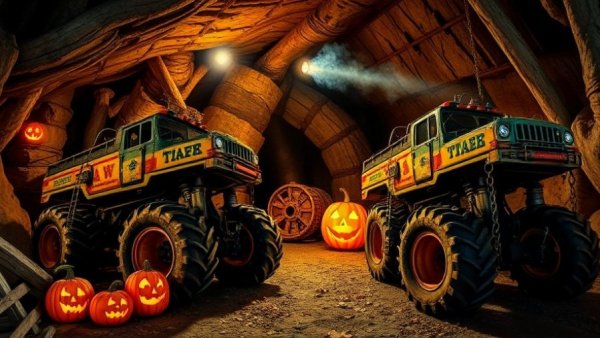 Halloween at Britannia Mine Museum with Monster Machines