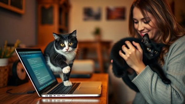National Cat Day celebrations: playful cats and tender moments