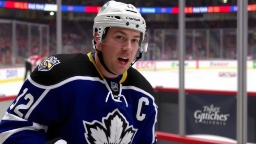 Erik Johnson shares sports humor in his job hunt video for NHL engagement.