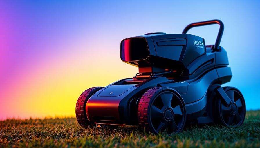 Futuristic lawn mower design; best robot lawn mowers 2025.