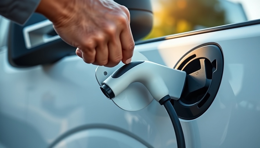 Hand charging electric Ford truck; should the company trucks go electric?