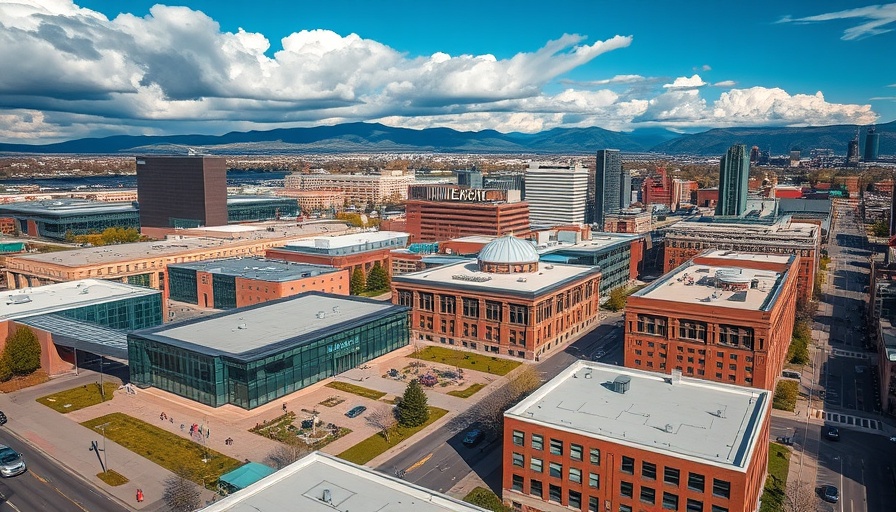 CU Denver campus aerial view, automatic admission details.