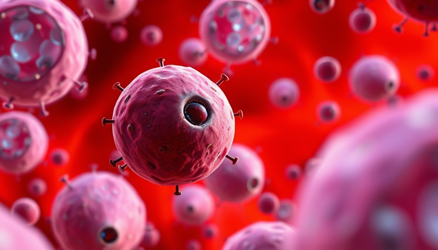 GLP-1 Agonists Benefits for Blood Cancer visualization in animated bloodstream.