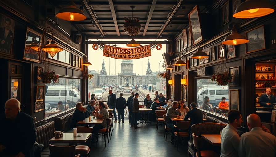 Denver historic eatery bustling with patrons and vibrant decor.