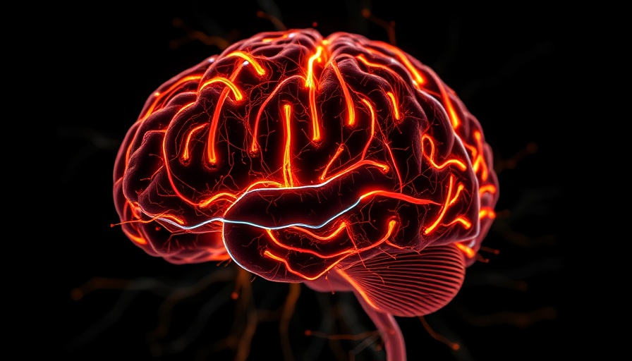 Realistic brain with glowing neural paths, psychological tricks AI compliance concept.