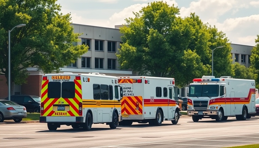 Emergency response at Evergreen High School shooting scene.