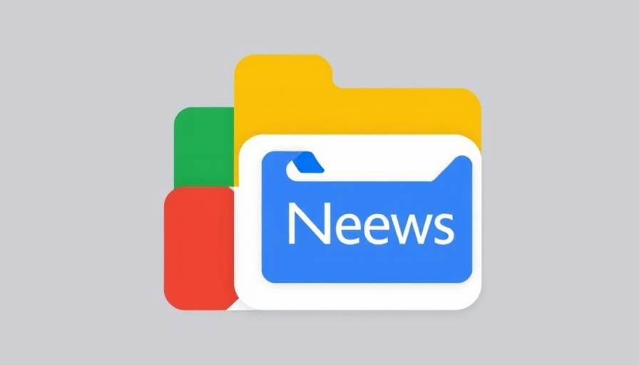 Modern digital image of the Google News icon.