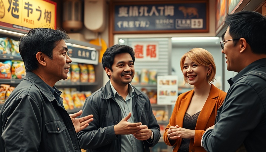 People in Denver convenience store discussing, Denver news
