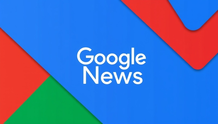 Google News logo with colorful layered cards