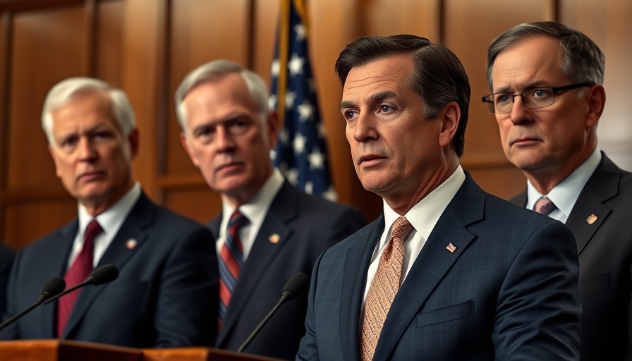 Officials discussing Charlie Kirk murder case at a press conference.