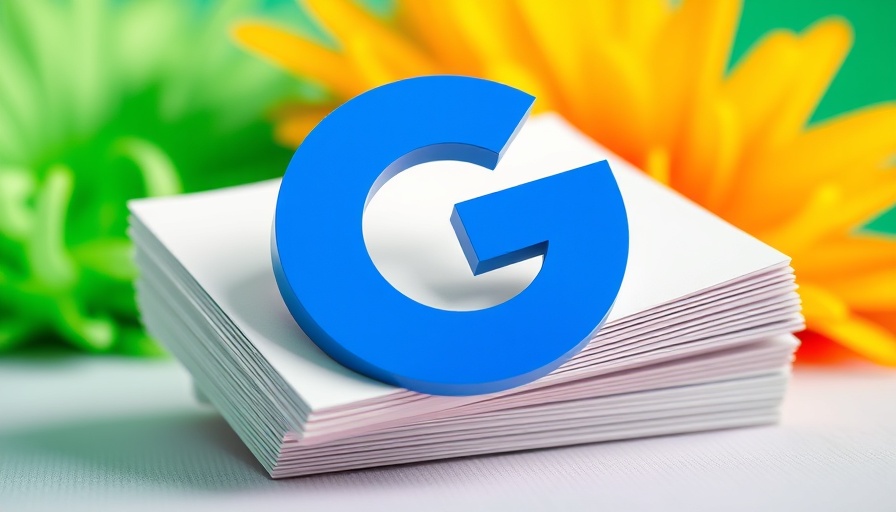 Google News logo graphics in colorful style